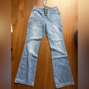 Wranglers Tie Front Bootcut